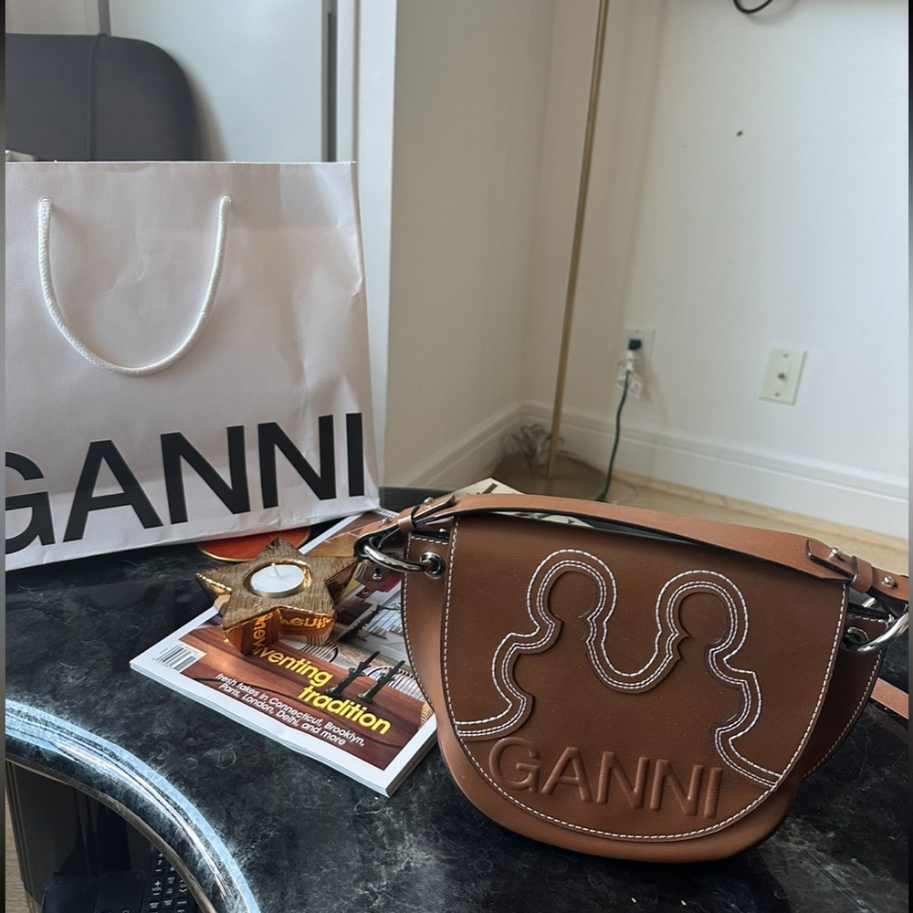 Ganni Saddle Bag / Purse